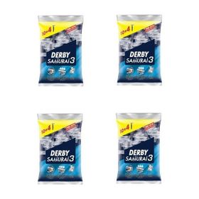 Derby Samurai 3 10+4 4'lü Paket Tıraş Bıçağı