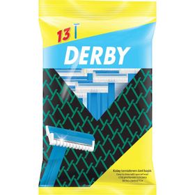 Derby Tek Bıçaklı 10+3 Adet 6 Paket Banyo Tıraş Bıçağı