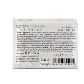 Derce Dermo 100 mg Cilt Bakım Sabunu