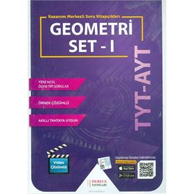 Derece Yayınları - 2019-2020 TYT-AYT Geometri Modüler Set 1