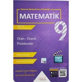 Derece Yayınları 9. Sınıf Matematik Oran Orantı Problemler