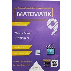 Derece Yayınları 9. Sınıf Matematik Oran Orantı Problemler