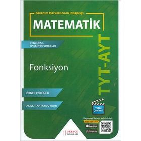 Derece Yayınları TYT AYT Matematik Fonksiyon