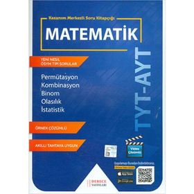 Derece Yayınları TYT AYT Matematik Permütasyon Kombinasyon Binom
