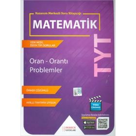 Derece Yayınları TYT Matematik Oran - Orantı, Problemler