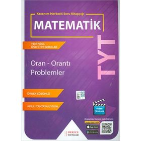 Derece Yayınları TYT Matematik Oran - Orantı, Problemler