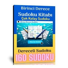 Dereceli Çok Kolay Sudoku Kitabı Birinci Derece