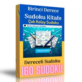 Dereceli Çok Kolay Sudoku Kitabı Birinci Derece
