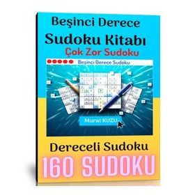Dereceli Çok Zor Sudoku Kitabı Beşinci Derece