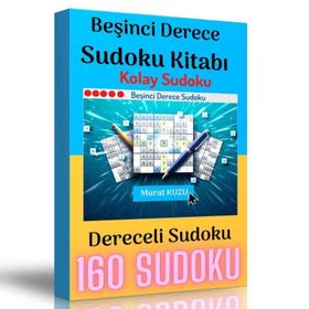 Dereceli Çok Zor Sudoku Kitabı Beşinci Derece