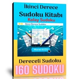 Dereceli Kolay Sudoku Kitabı İkinci Derece