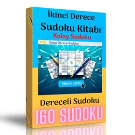 Dereceli Kolay Sudoku Kitabı İkinci Derece