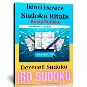 Dereceli Kolay Sudoku Kitabı İkinci Derece