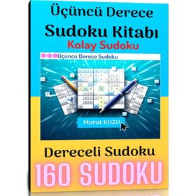 Dereceli Normal Sudoku Kitabı Üçüncü Derece