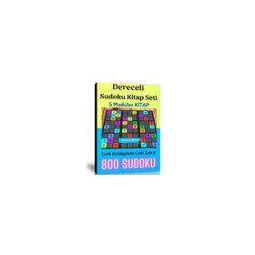 Dereceli Sudoku Kitap Seti 5 Kitap