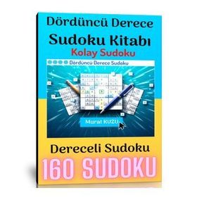 Dereceli Zor Sudoku Kitabı Dördüncü Derece