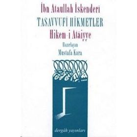 Dergah Yayınları Tasavvufi Hikmetler Hikem-i Ataiyye