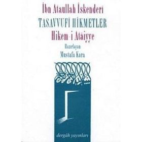 Dergah Yayınları Tasavvufi Hikmetler Hikem-i Ataiyye