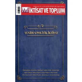Dergi İktisat ve Toplum Dergisi 140. Sayı - Efil Yayınevi