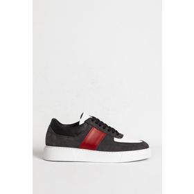 Dericlub 651 Erkek Hakiki Deri Bağcıklı Sneaker