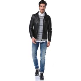 Dericlub E-1004 Siyah Erkek Mont