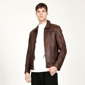 Dericlub E-1066 Deri Camel Erkek Mont