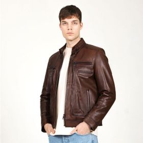 Dericlub E-1066 Deri Camel Erkek Mont