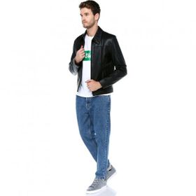 Dericlub E-1066 Siyah Deri Erkek Mont