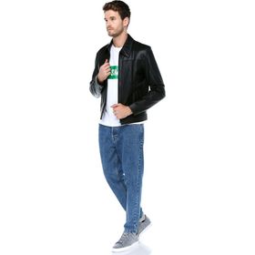 Dericlub E-1066 Siyah Deri Erkek Mont