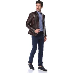 Dericlub E-1087 Camel Erkek Deri Mont