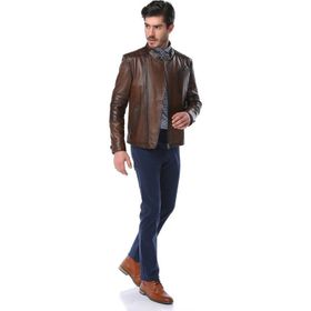 Dericlub E-1087 Camel Erkek Deri Mont