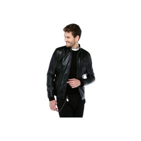 Dericlub E-178 Siyah Deri Erkek Mont