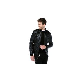 Dericlub E-178 Siyah Deri Erkek Mont