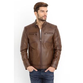 Dericlub E-502 Camel Erkek Deri Mont