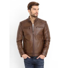 Dericlub E-502 Camel Erkek Deri Mont