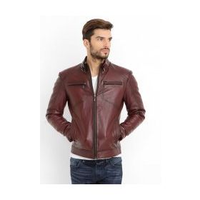 Dericlub E-502 Camel Erkek Deri Mont