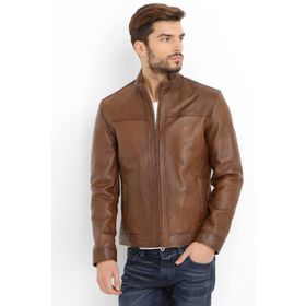 Dericlub E-916 Camel Antik Deri Erkek Mont