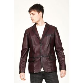 Dericlub E2246 Gerçek Deri Erkek Blazer Ceket