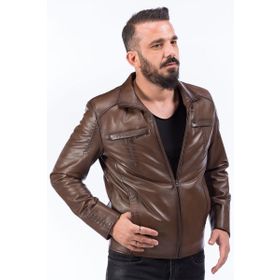 Dericlub E924 Gerçek Deri Erkek Mont