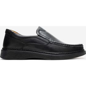 Dericlub HZ 380 Comfort Ortopedik Siyah Erkek Günlük Ayakkabı
