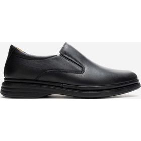 Dericlub HZ 404 Comfort Ortopedik Siyah Erkek Günlük Ayakkabı