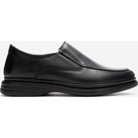 Dericlub HZ 405 Comfort Ortopedik Siyah Erkek Günlük Ayakkabı