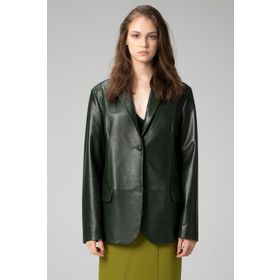 Dericlub WM005 Blazer Kadın Deri Ceket