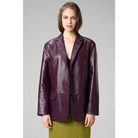 Dericlub WM005 Blazer Kadın Deri Ceket