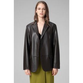 Dericlub WM005 Blazer Kadın Deri Ceket