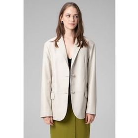 Dericlub WM005 Blazer Kadın Deri Ceket