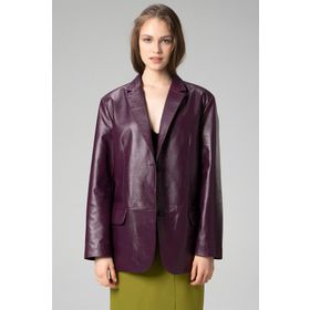 Dericlub WM005 Blazer Kadın Deri Ceket