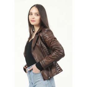 Dericlub YB-2164 Camel Kadın Mont
