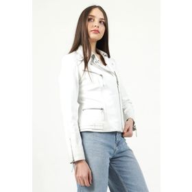 Dericlub YB2039 Beyaz Kadın Mont
