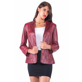 Dericlub YB358 Bordo Kadın Ceket